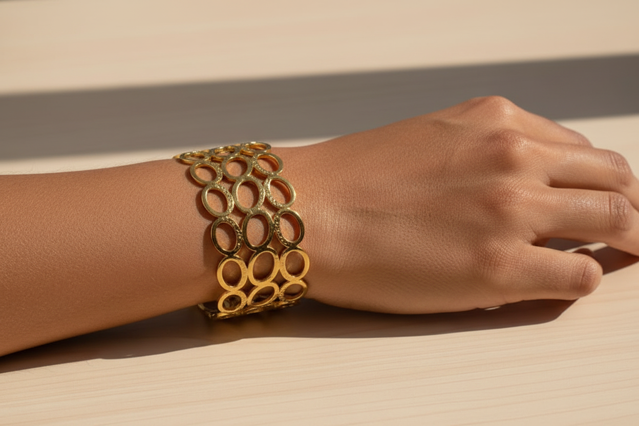 Harmonie — Bracelet Doré Intemporel