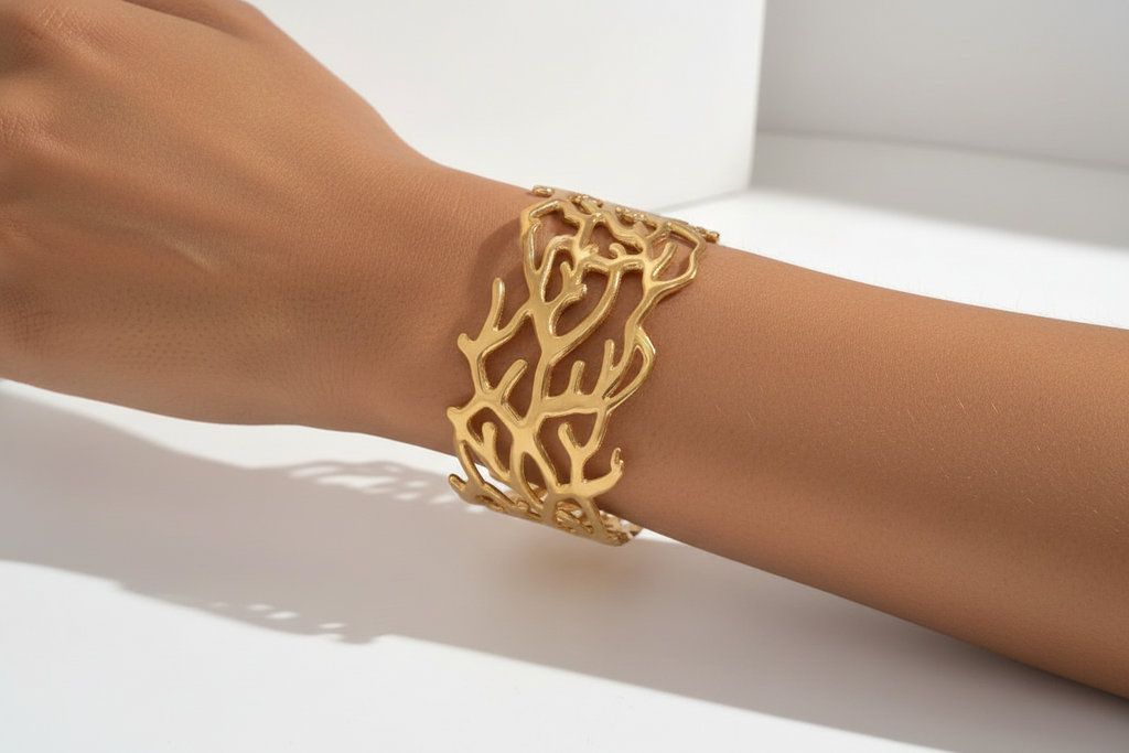 Aura Élégance — Bracelet Doré