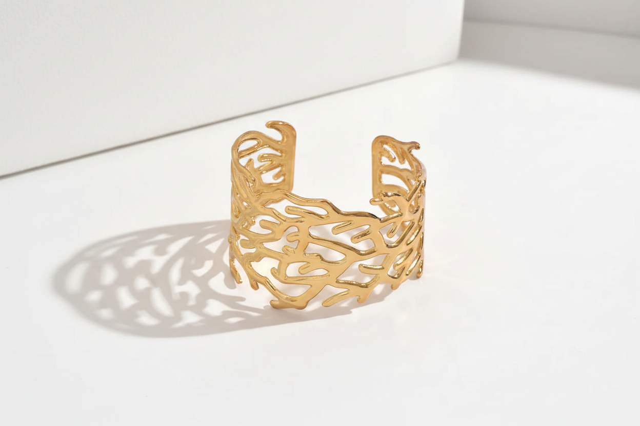 Aura Élégance — Bracelet Doré